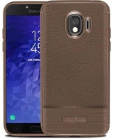 Gigapack GP-79550 szilikon telefonvédő ütésállóság, szálcsiszolt, barna kép