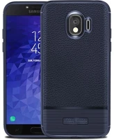 Gigapack GP-79572 szilikon telefonvédő ütésállóság, szálcsiszolt, sötétkék kép