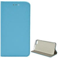 Gigapack GP-79867 Honor 7s  tok álló, bőr hatású flip, rombusz, világoskék kép