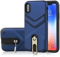 Gigapack GP-80129 defender műanyag telefonvédő ütésállóság, fém kitámasztó kép