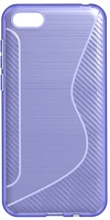 Gigapack GP-80356 Honor 7s  szilikon telefonvédő s-line, karbon minta, lila kép