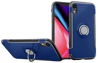 Gigapack GP-81157 szilikon telefonvédő asztali tartó, karbon minta, sötétkék kép