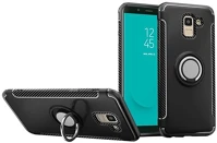 Gigapack GP-81406 Samsung j6 (2018)  szilikon telefonvédő asztali tartó, karbon minta, fekete kép