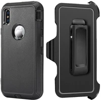 Gigapack GP-81433 defender szilikon telefonvédő ütésállóság, logó kivágás, fekete kép