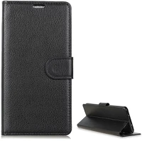 Gigapack GP-81601 Huawei mate 20  tok álló, bőr hatású flip, prémium, fekete kép