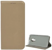 Gigapack GP-81653 Huawei mate 20  tok álló, bőr hatású flip, asztali tartó, arany kép