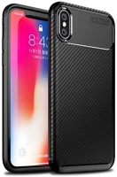 Gigapack GP-81801 Iphone xs 5.8 / iphone x 5.8 fekete szilikon hátlap kép