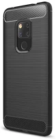 Gigapack GP-81822 Huawei mate 20  szilikon telefonvédő ütésállóság, karbon minta, fekete kép