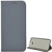 Gigapack GP-82192 Samsung j4 plus tok álló, bőr hatású flip, rombusz, szürke kép