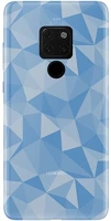 Gigapack GP-82843 Huawei mate 20  szilikon telefonvédő 3d, gyémánt minta, világoskék kép