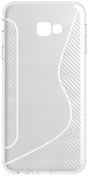 Gigapack GP-82862 Samsung j4 plus  szilikon telefonvédő s-line, karbon minta, átlátszó kép