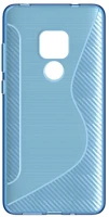Gigapack GP-82873 Huawei mate 20  szilikon telefonvédő s-line, karbon minta, világoskék kép