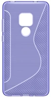 Gigapack GP-82877 Huawei mate 20  szilikon telefonvédő s-line, karbon minta, lila kép