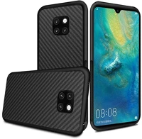 Gigapack GP-83644 Huawei mate 20  szilikon telefonvédő kevlár borítás fekete kép