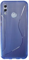Gigapack GP-84261 Honor 10 lite  szilikon telefonvédő s-line, karbon minta, világoskék kép