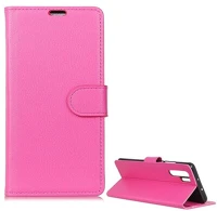 Gigapack GP-85163 Huawei p30 pro  tok álló, bőr hatású flip, prémium, magenta kép