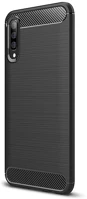 Gigapack GP-86607 Samsung a50s  szilikon telefonvédő ütésállóság, karbon minta, fekete kép