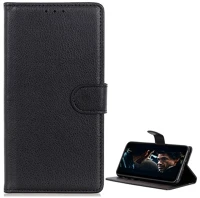 Gigapack GP-86834 Huawei y6 2019 tok álló, bőr hatású flip, prémium, fekete kép