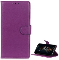 Gigapack GP-86836 Huawei y6 2019  tok álló, bőr hatású flip, prémium, lila kép