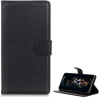 Gigapack GP-87665 Samsung a70  tok álló, bőr hatású flip, prémium, fekete kép