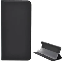 Gigapack GP-89665 Samsung a80  tok álló, bőr hatású flip, asztali tartó, fekete kép