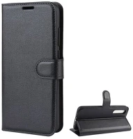 Gigapack GP-90231 Tok álló, bőr hatású (FLIP, oldalra nyíló, asztali tartó funkció, prémium) FEKETE - Xiaomi Mi A3 (Mi CC9e) kép