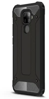 Gigapack GP-90278 defender szilikon telefonvédő ütésállóság, fémhatás, fekete kép