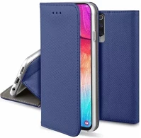 Gigapack GP-90966 Huawei mate 30  tok álló, bőr hatású flip, rombusz, sötétkék kép