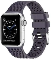 Gigapack GP-91333 Apple watch series 10 42mm  pótszíj egyedi méret, csíkos, szürke