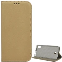 Gigapack GP-91569 Lg k20 2019  tok álló, bőr hatású flip, asztali tartó, arany kép