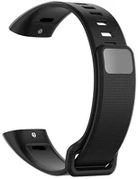 Gigapack GP-91604 Honor band 2 pro  pótszíj egyedi méret, szilikon, fekete kép