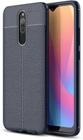 Gigapack GP-91770 Redmi 8a  szilikon telefonvédő ütésállóság, varrás minta, sötétkék kép
