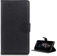 Gigapack GP-91905 Redmi note 8t  tok álló, bőr hatású flip, prémium, fekete kép