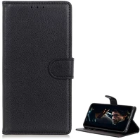 Gigapack GP-92405 Samsung a20s  tok álló, bőr hatású flip, prémium, fekete kép