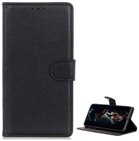 Gigapack GP-92750 Samsung a51  tok álló, bőr hatású flip, prémium, fekete kép