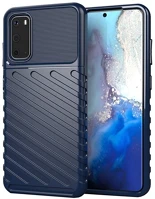 Gigapack GP-92962 Galaxy s20 5g (sm-g981u) / galaxy s20 (sm-g980f) sötétkék szilikon hátlap kép