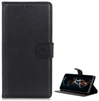 Gigapack GP-93041 Samsung s20 plus 5g  tok álló, bőr hatású flip, prémium, fekete kép