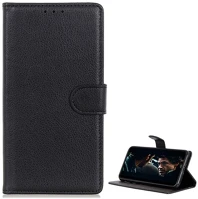 Gigapack GP-93593 Samsung a21  tok álló, bőr hatású flip, prémium, fekete kép