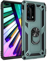 Gigapack GP-94527 Huawei p40  defender szilikon telefonvédő ütésállóság, mágneses, sötétzöld kép