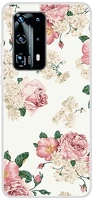 Gigapack GP-96804 Huawei p40  szilikon telefonvédő bazsarózsa fehér kép