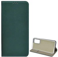 Gigapack GP-97450 Huawei p40  tok álló, bőr hatású flip, asztali tartó, sötétzöld kép