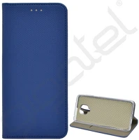 Gigapack GP-97725 Redmi note 9s  tok álló, bőr hatású flip, rombusz, sötétkék kép