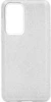 Gigapack GP-98057 Huawei p40  szilikon telefonvédő műanyag belső, csillogó hátlap, ezüst kép