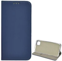 Gigapack GP-98175 Honor 9s  tok álló, bőr hatású flip, asztali tartó, sötétkék kép