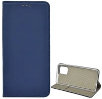 Gigapack GP-98177 Samsung s10 lite  tok álló, bőr hatású flip, asztali tartó, sötétkék kép