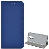 Gigapack GP-98273 Redmi note 9  tok álló, bőr hatású flip, rombusz, sötétkék kép