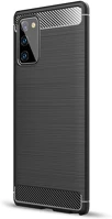 Gigapack GP-98712 szilikon telefonvédő ütésállóság, karbon minta, fekete kép