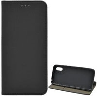 Gigapack GP-98776 Redmi 9a  tok álló, bőr hatású flip, rombusz, fekete kép