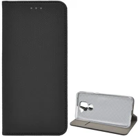 Gigapack GP-98780 Tok álló, bőr hatású (flip, oldalra nyíló, asztali tartó funkció, rombusz minta) fekete-xiaomi redmi note 9 (10x 4g) kép