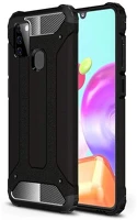 Gigapack GP-98949 defender szilikon telefonvédő ütésállóság, fémhatás, fekete kép